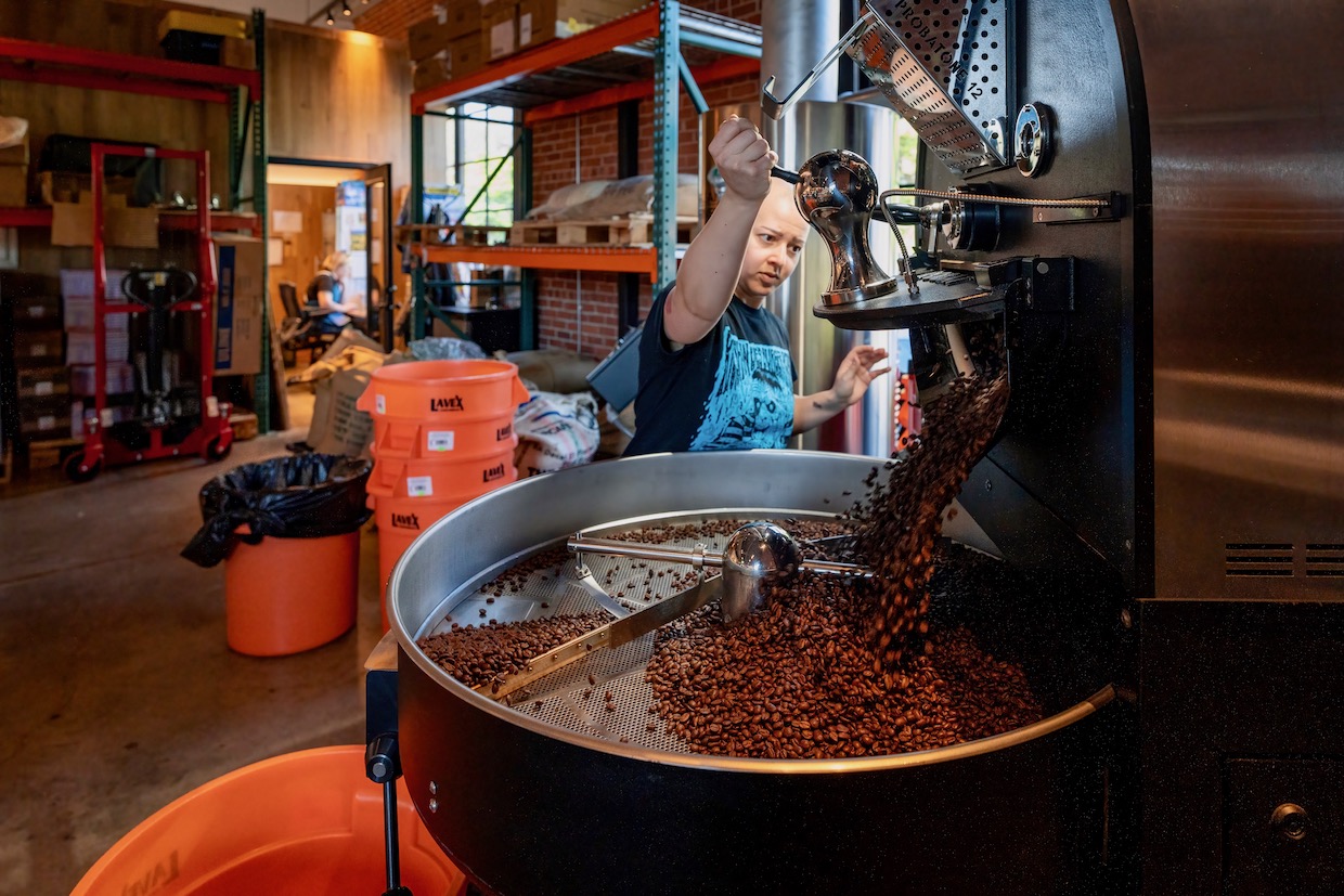 Camellia Opal roasting