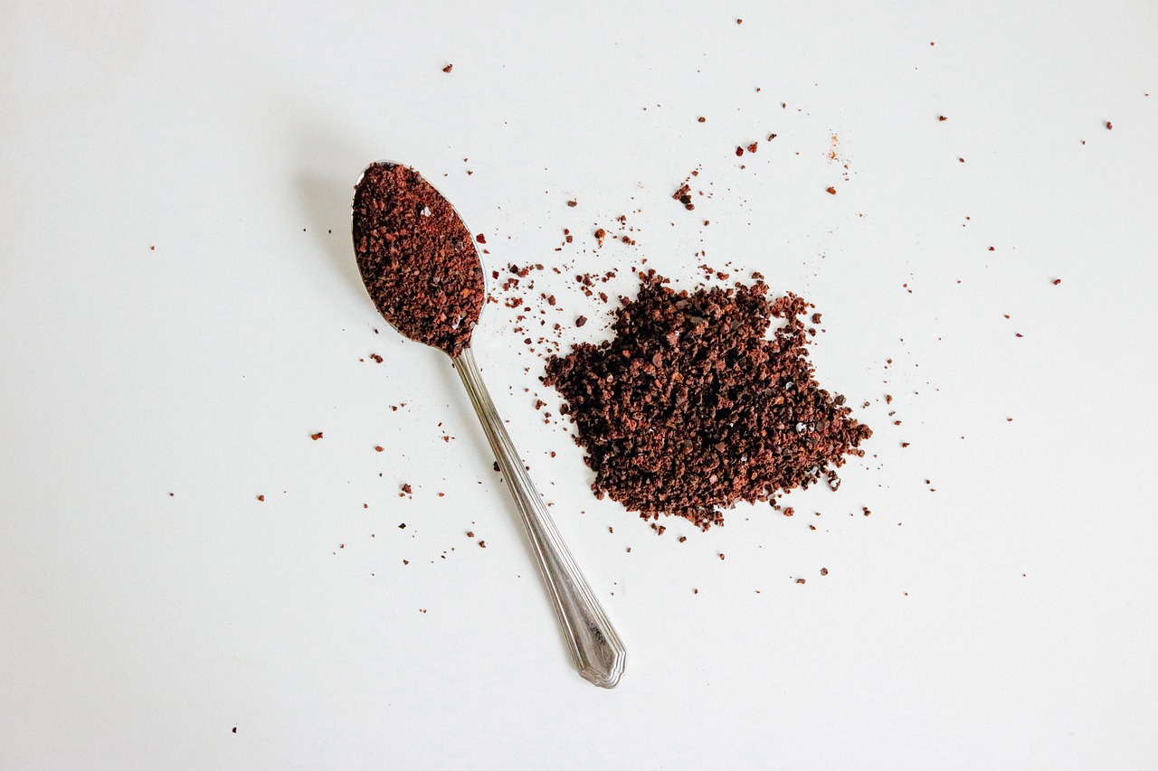 instant coffee stock photo
