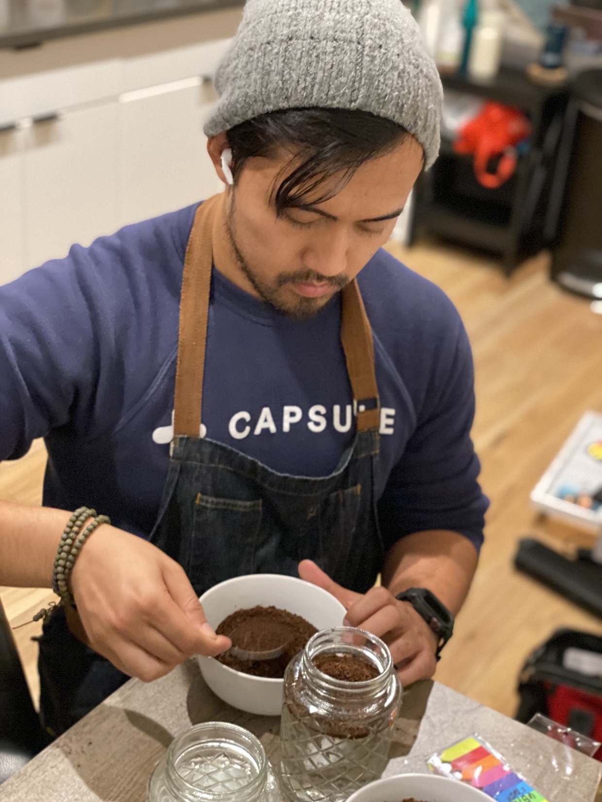 Lucky Monkey coffee founder