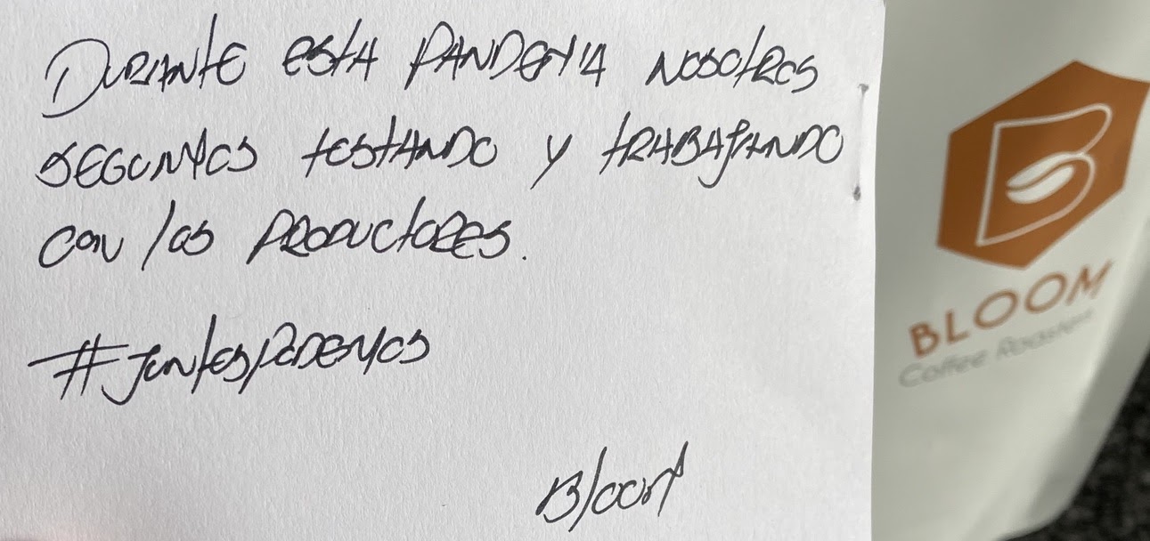 note from Bloom