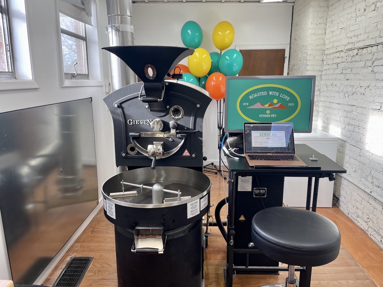 Orange Sky coffee roasters