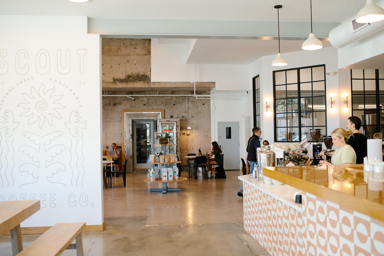 Scout Coffee CA inside